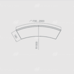 Чертёж: ГП-2 R 1000/3000/6000/10000 · 180×П×400