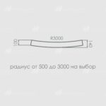 Чертёж: ГП-4 R 1000/3000/6000/10000 · 100×П×200