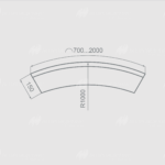 Чертёж: ГПВ R 1000/3000/6000/10000 · 150×П×200